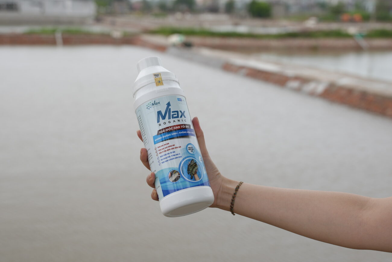 Max Boganic - Giải Độc Gan Tối Đa cho Tôm Cá